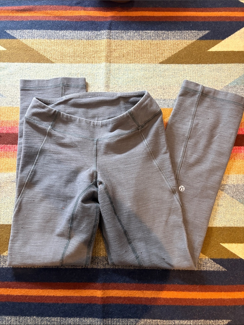 lululemon athletica Kids' Heather Gray Leggings